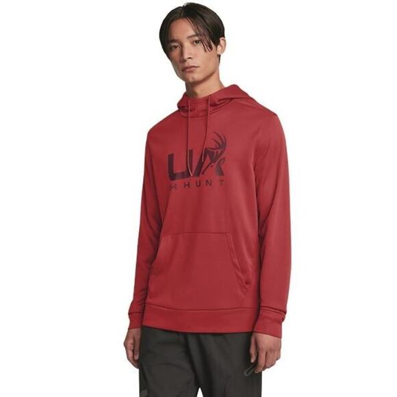 Under Armour Men's Hunt Icon Hoodie in Earthen Orange XLarge MSRP $60 - Picture 1 of 8